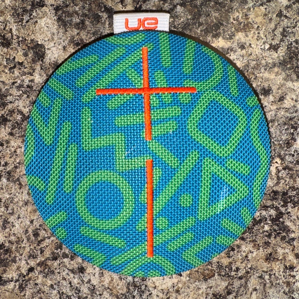 UE Bluetooth Speaker with Orange Strap